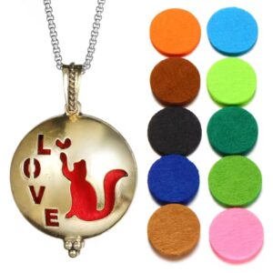 Collar difusor de LOVE gatito